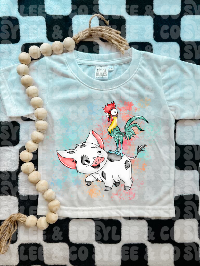 Pig & Chicken Tee