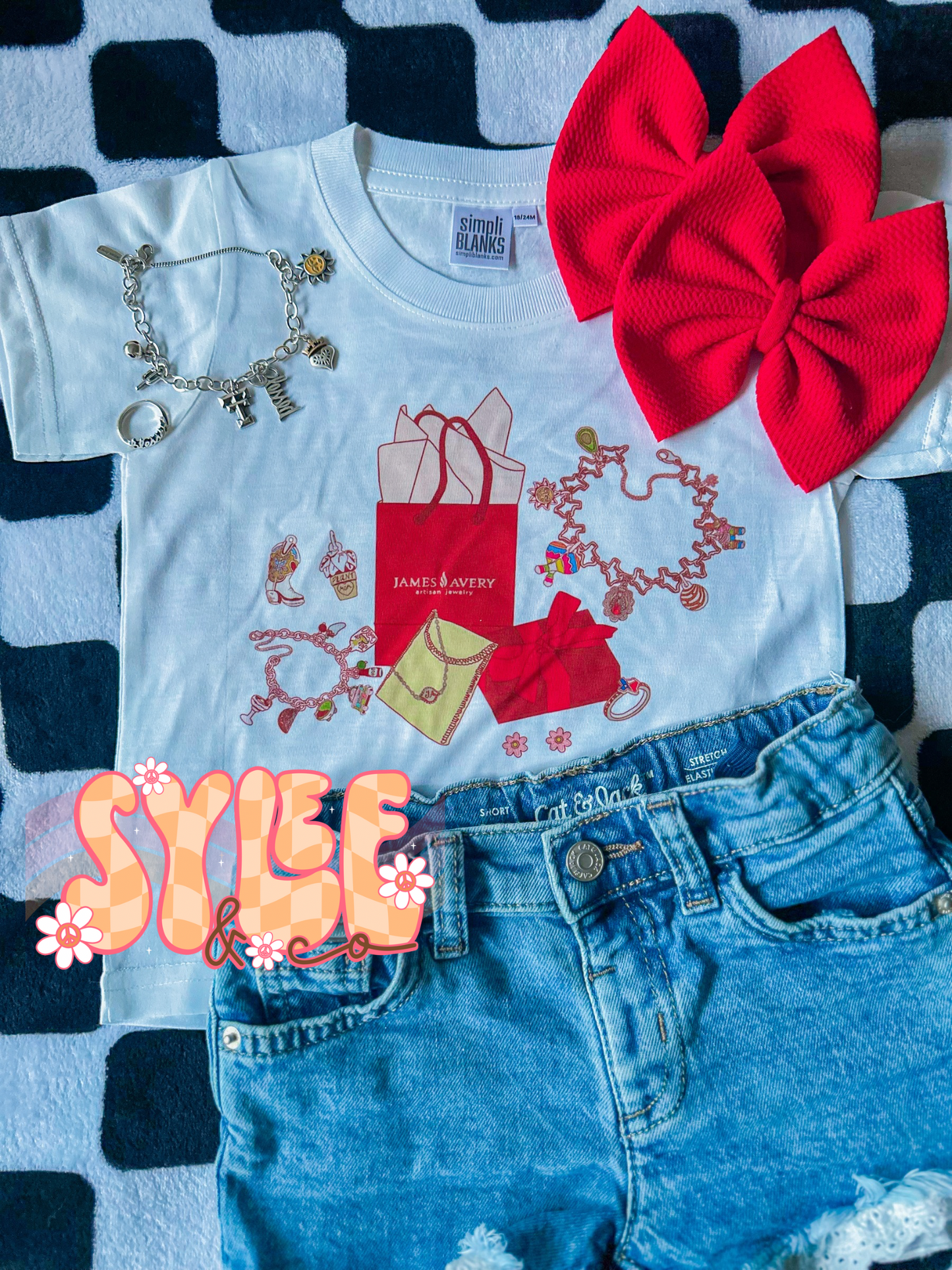 JA Charms Tee
