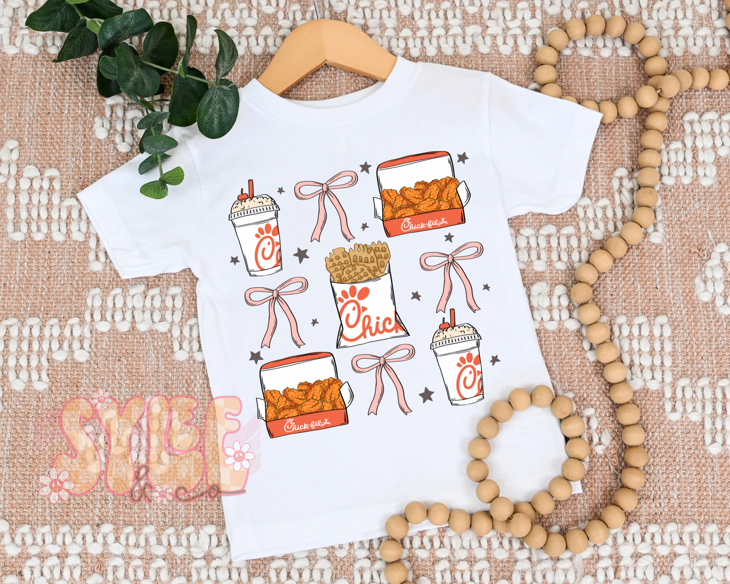 Chicken Nuggs & Bows Tee