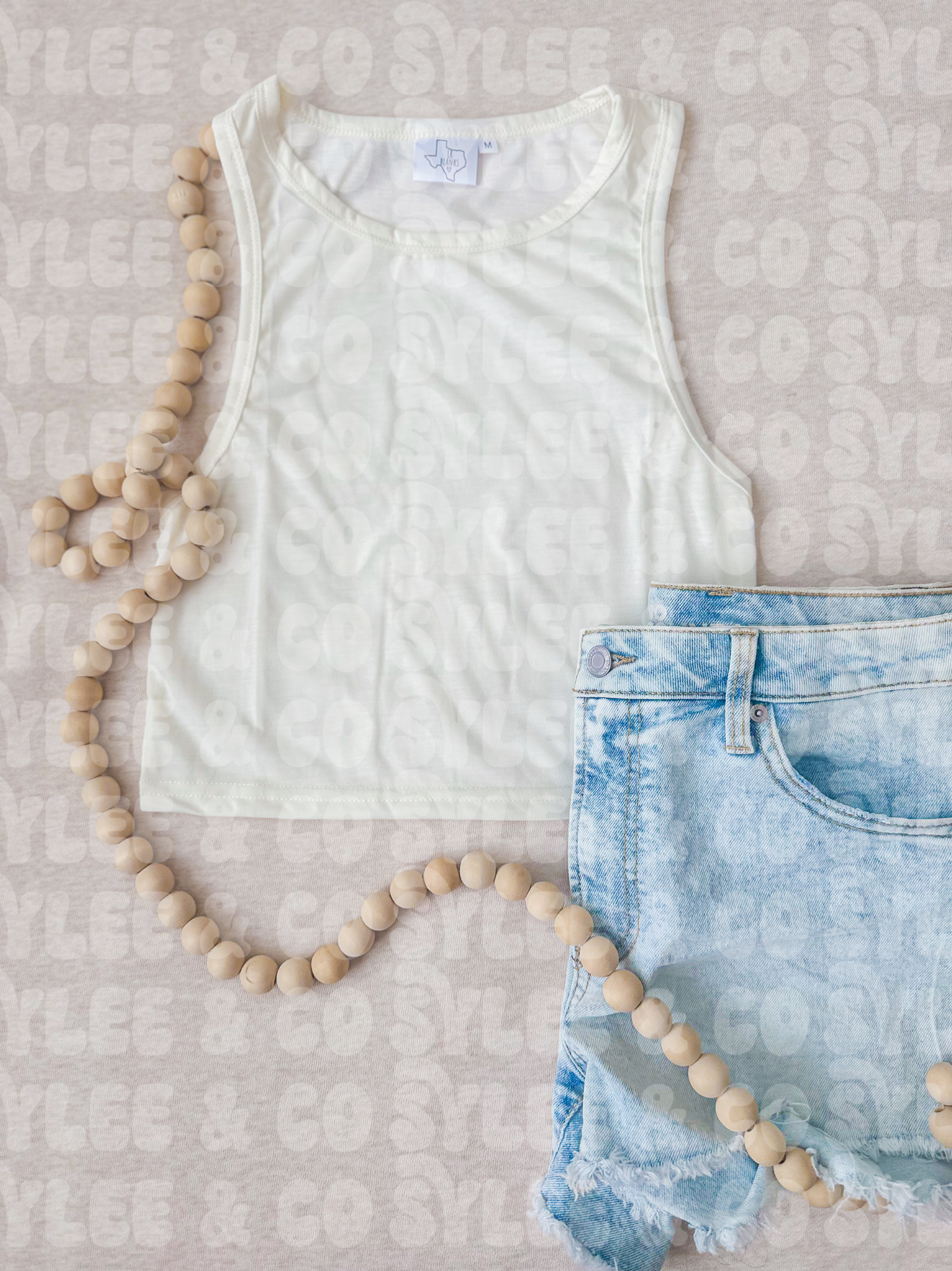 Adult Crop Tank Mock Up