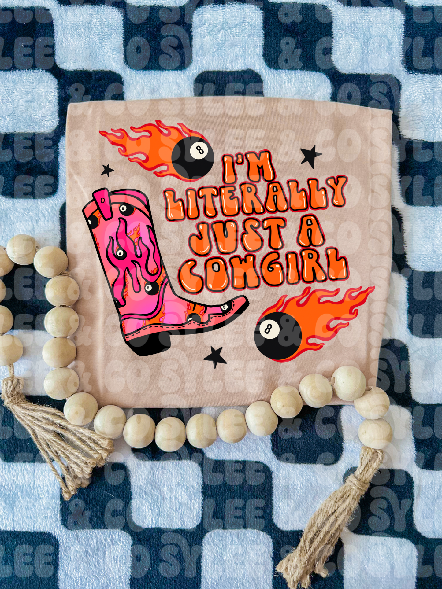 Literally Just A Cowgirl Tee| Short Sleeve