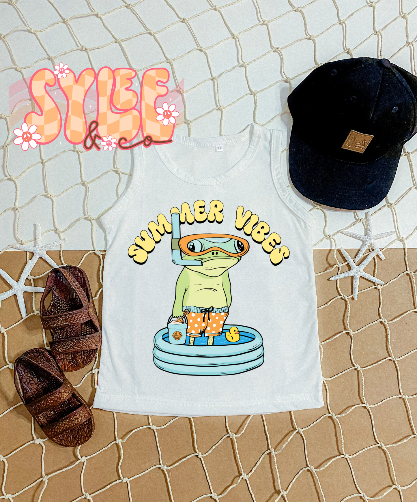 Summer Vibes Muscle Tank