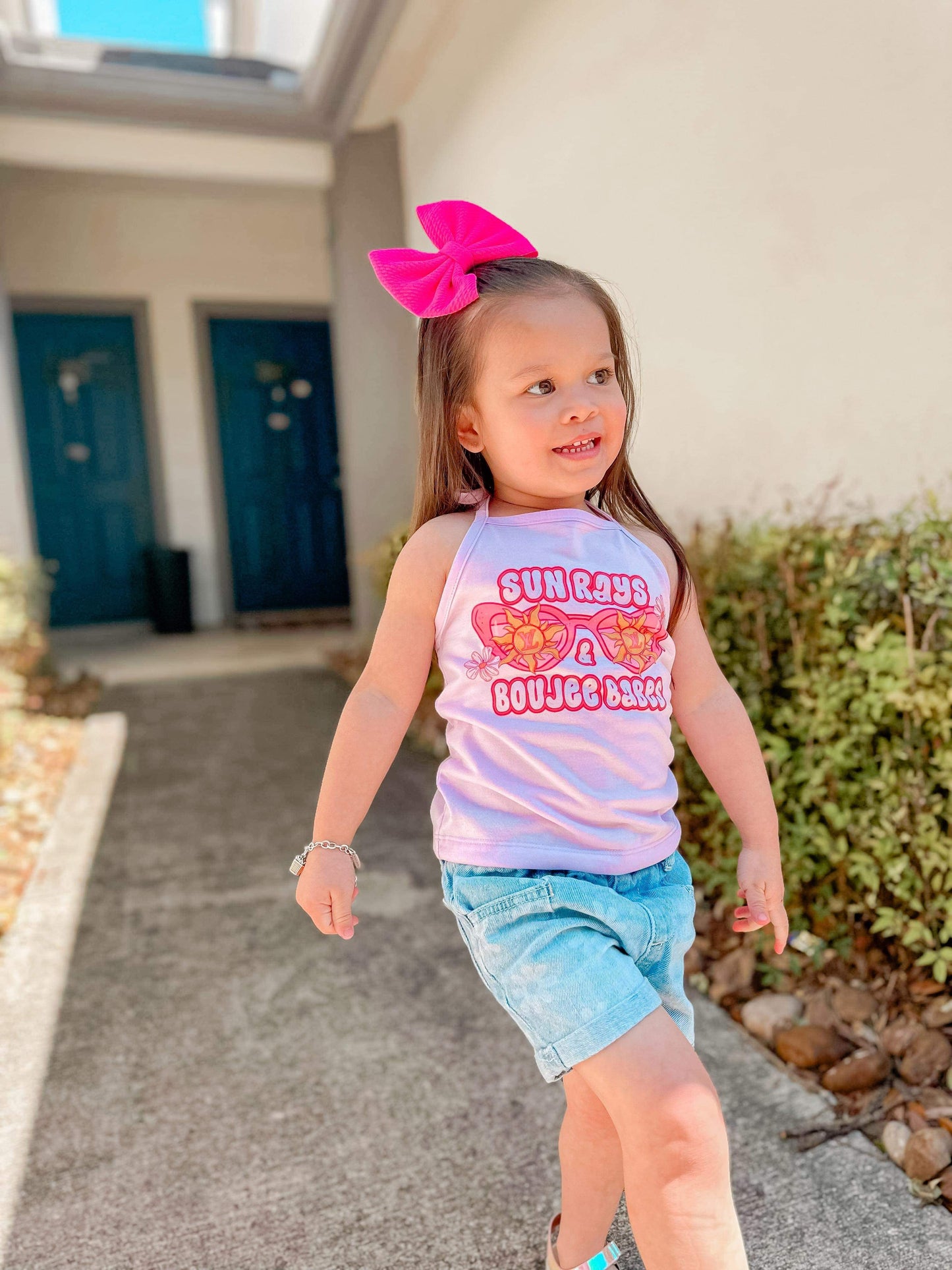 Sun Rays & Boujee Babes Halter (toddler)