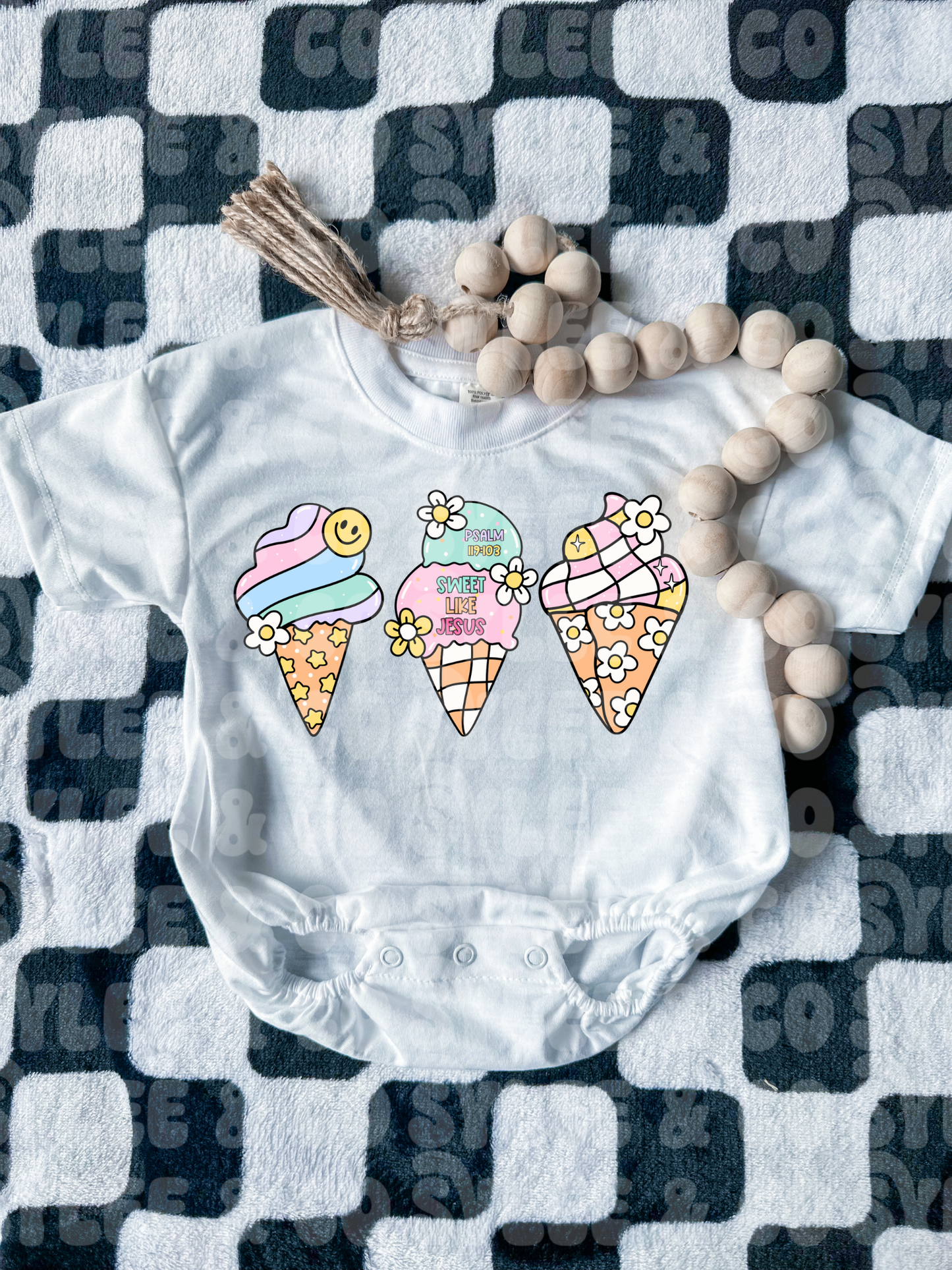 Sweet Like Jesus Bubble Romper