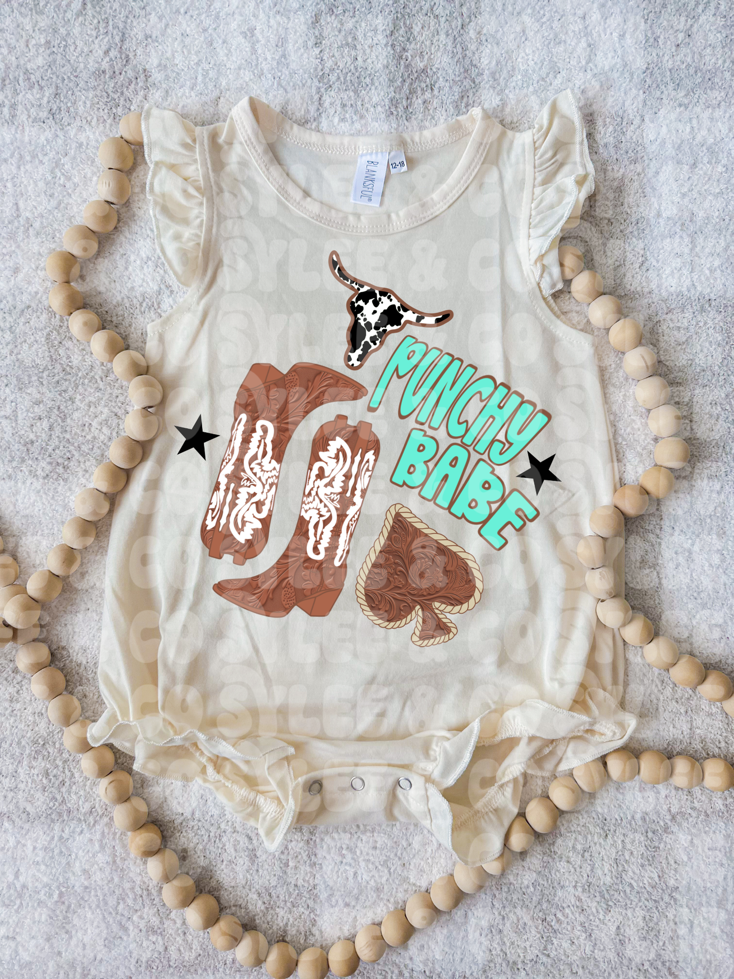 Punchy Babe | Flutter Romper