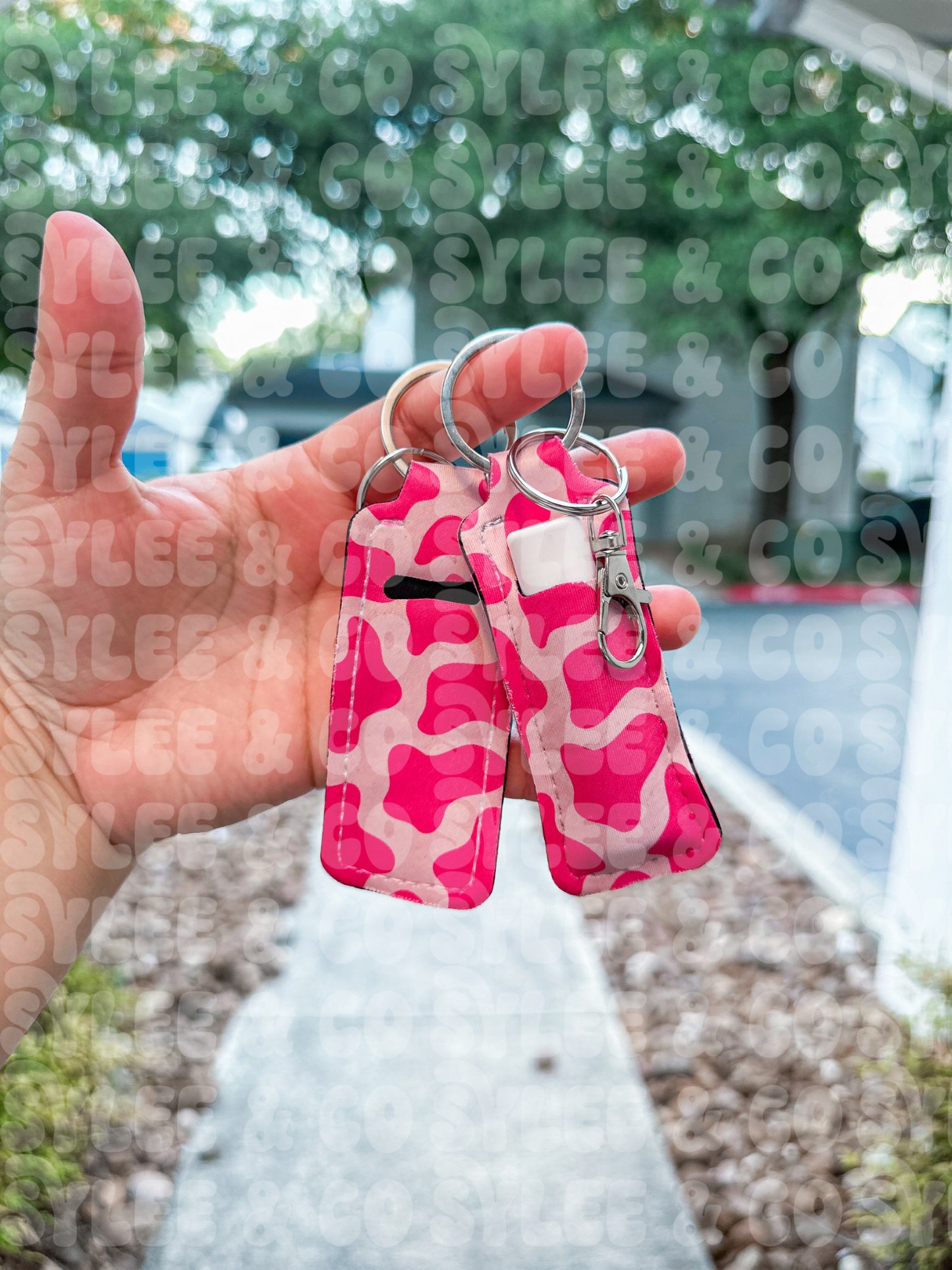 Chapstick Holder Keychain