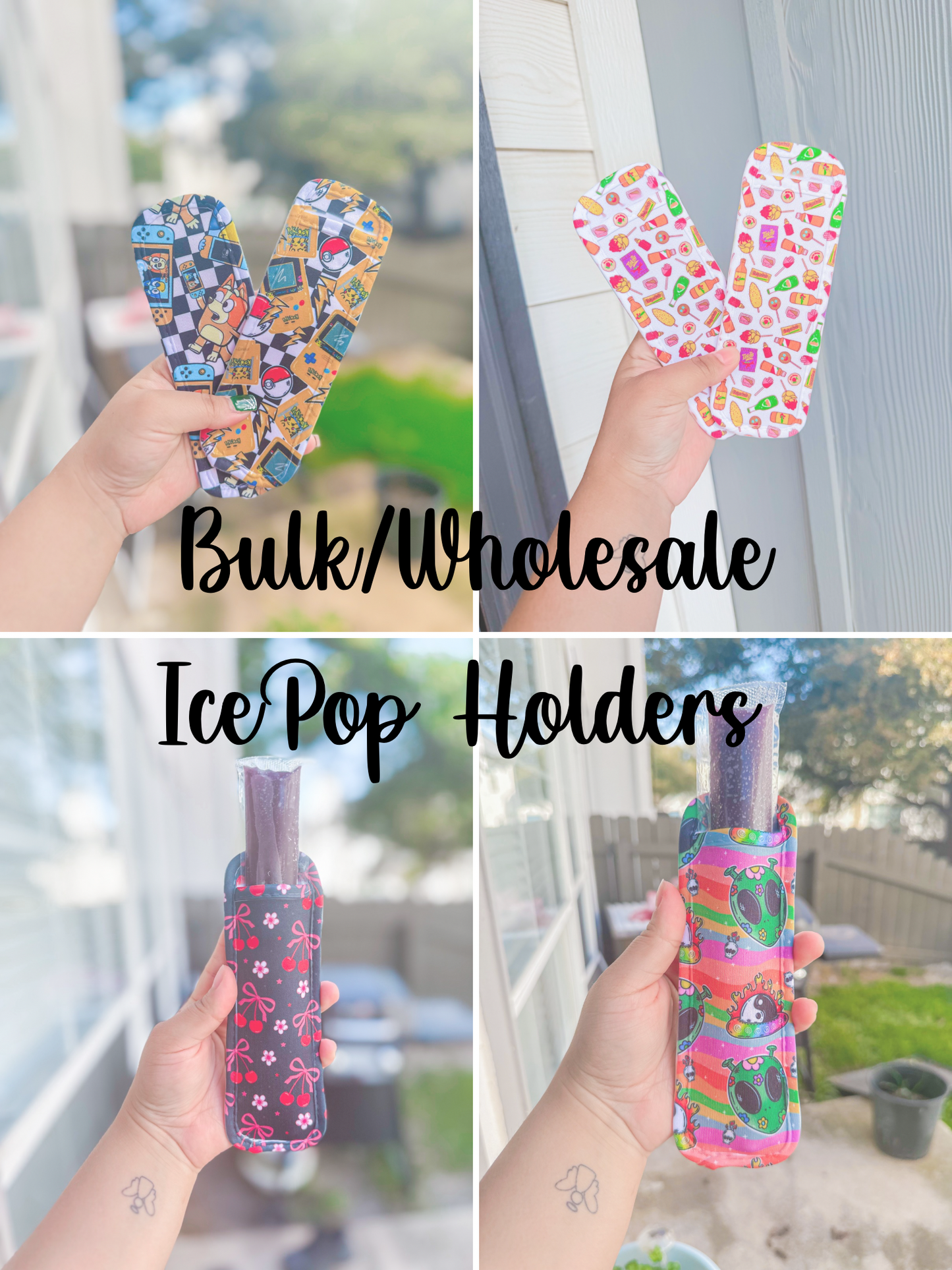 Bulk Ice Pop Holders