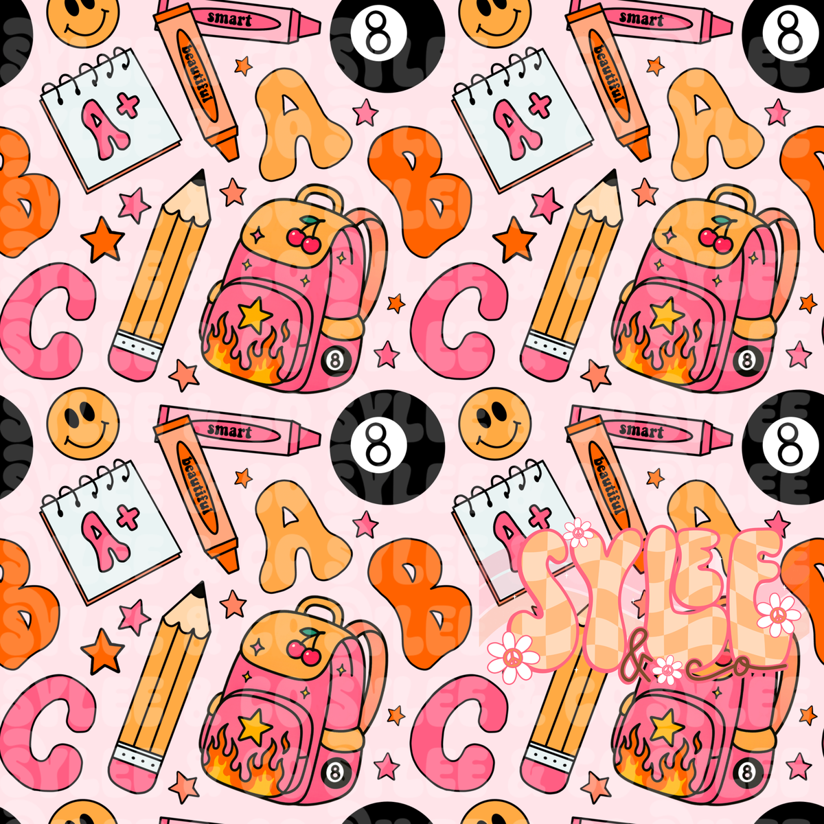 Retro BTS Print