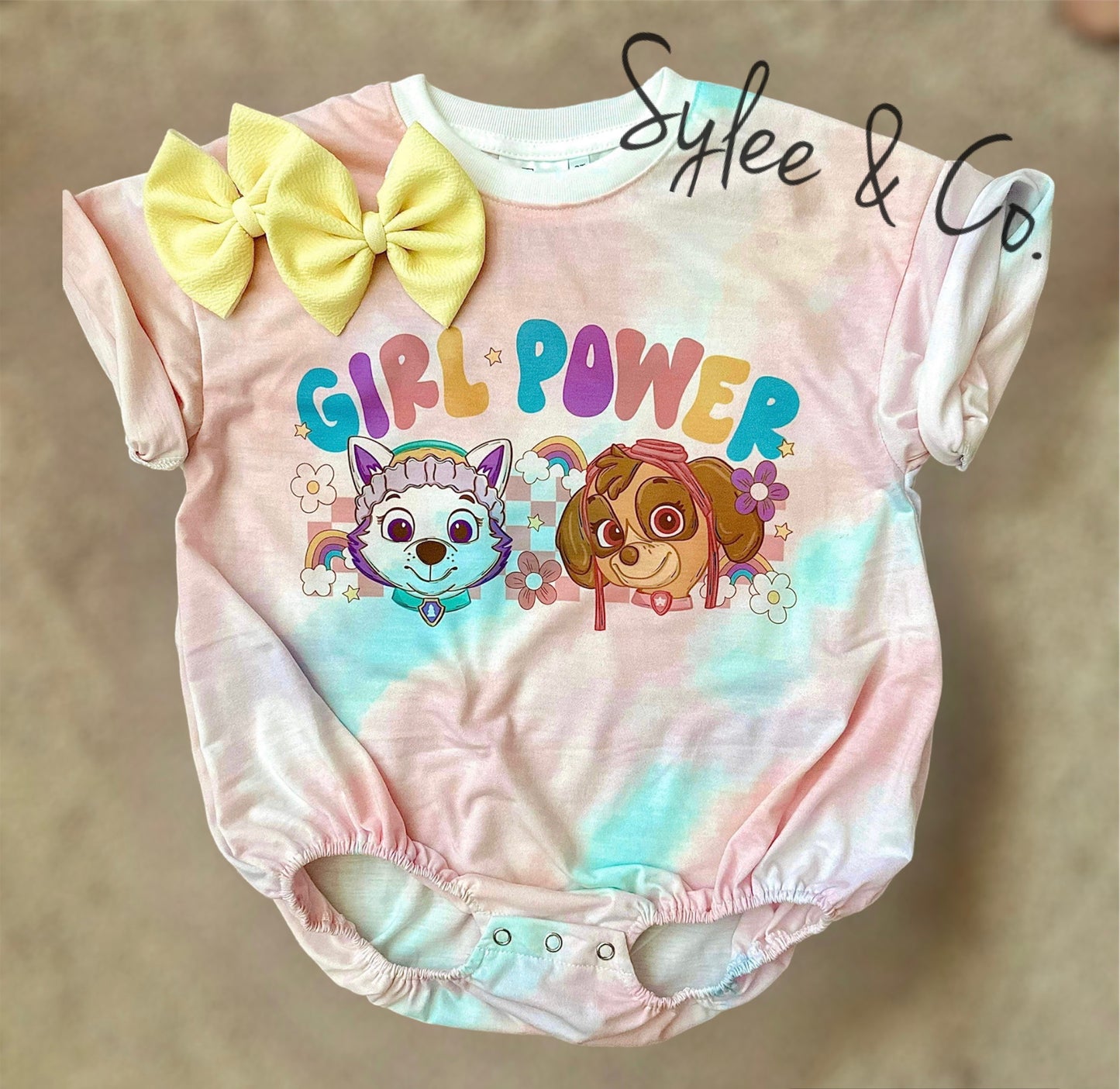 Girl Power Bubble Romper