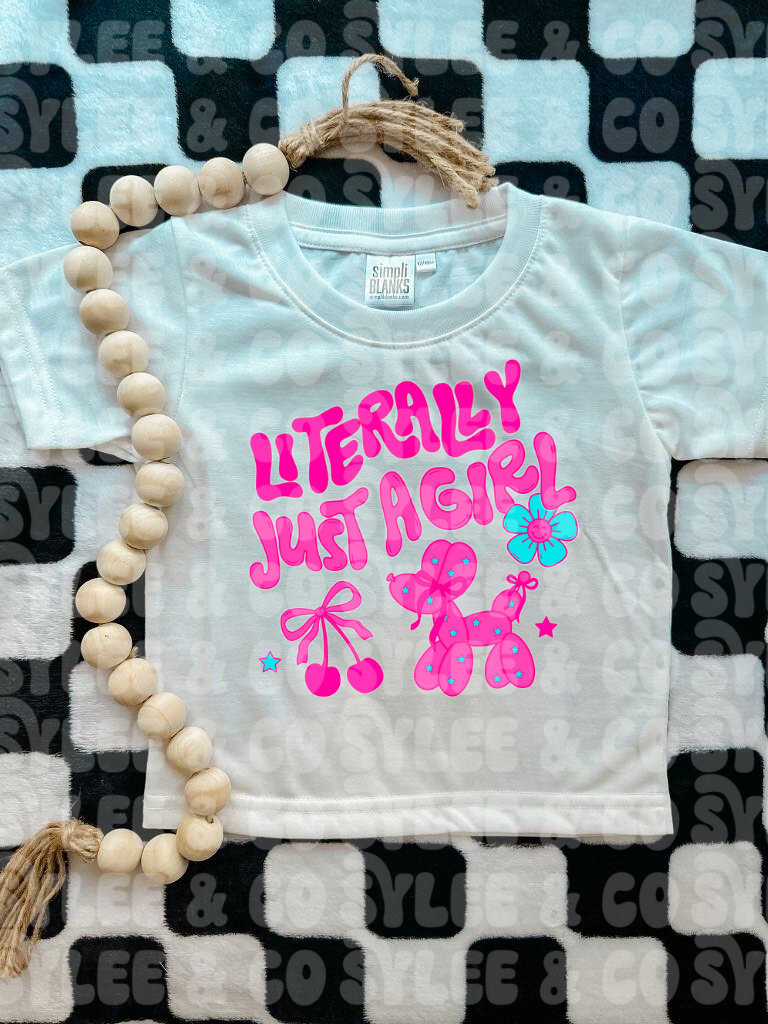 I'm Just A Girl Tee