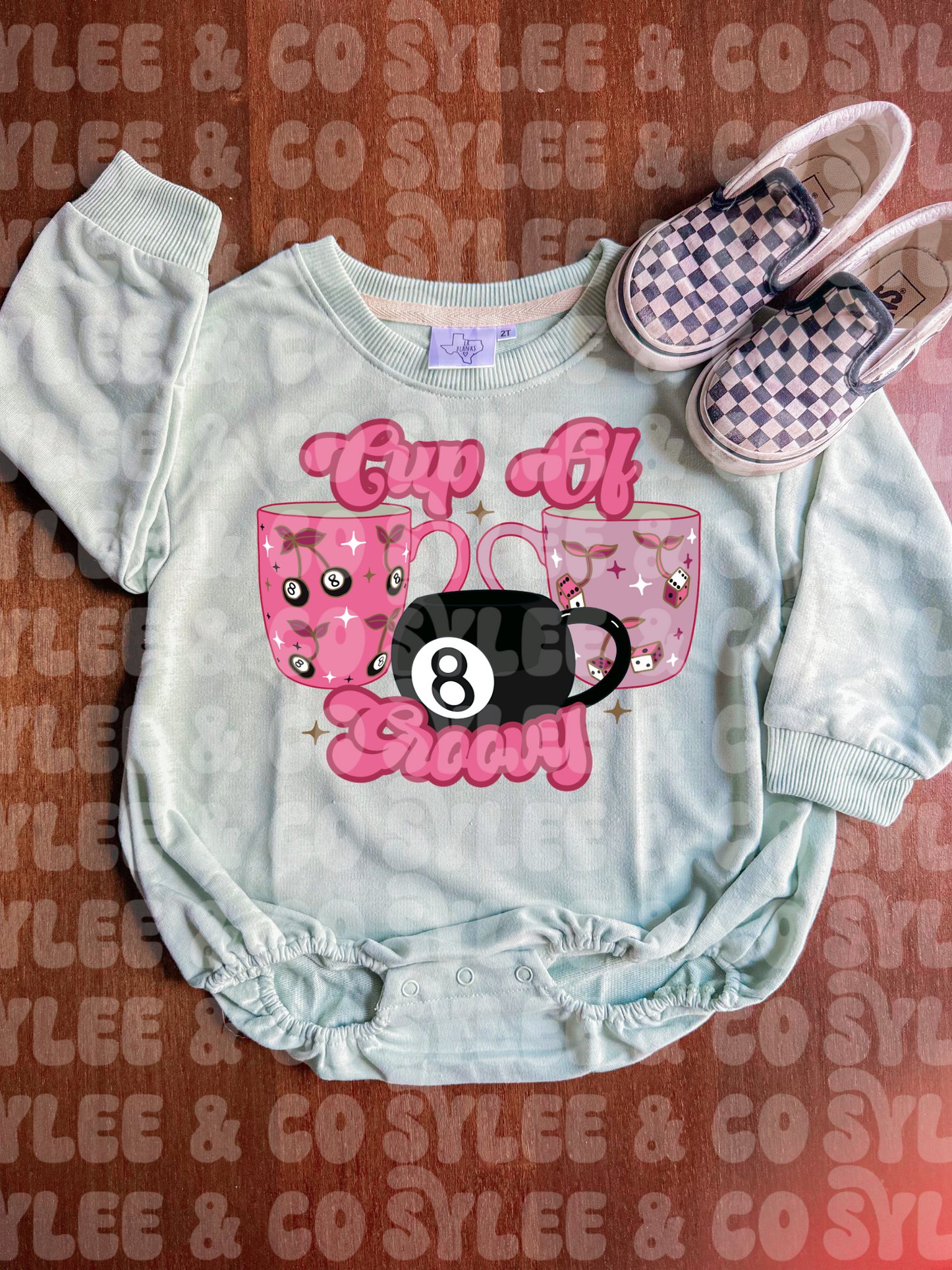 Cup Of Groovy Sweater Romper