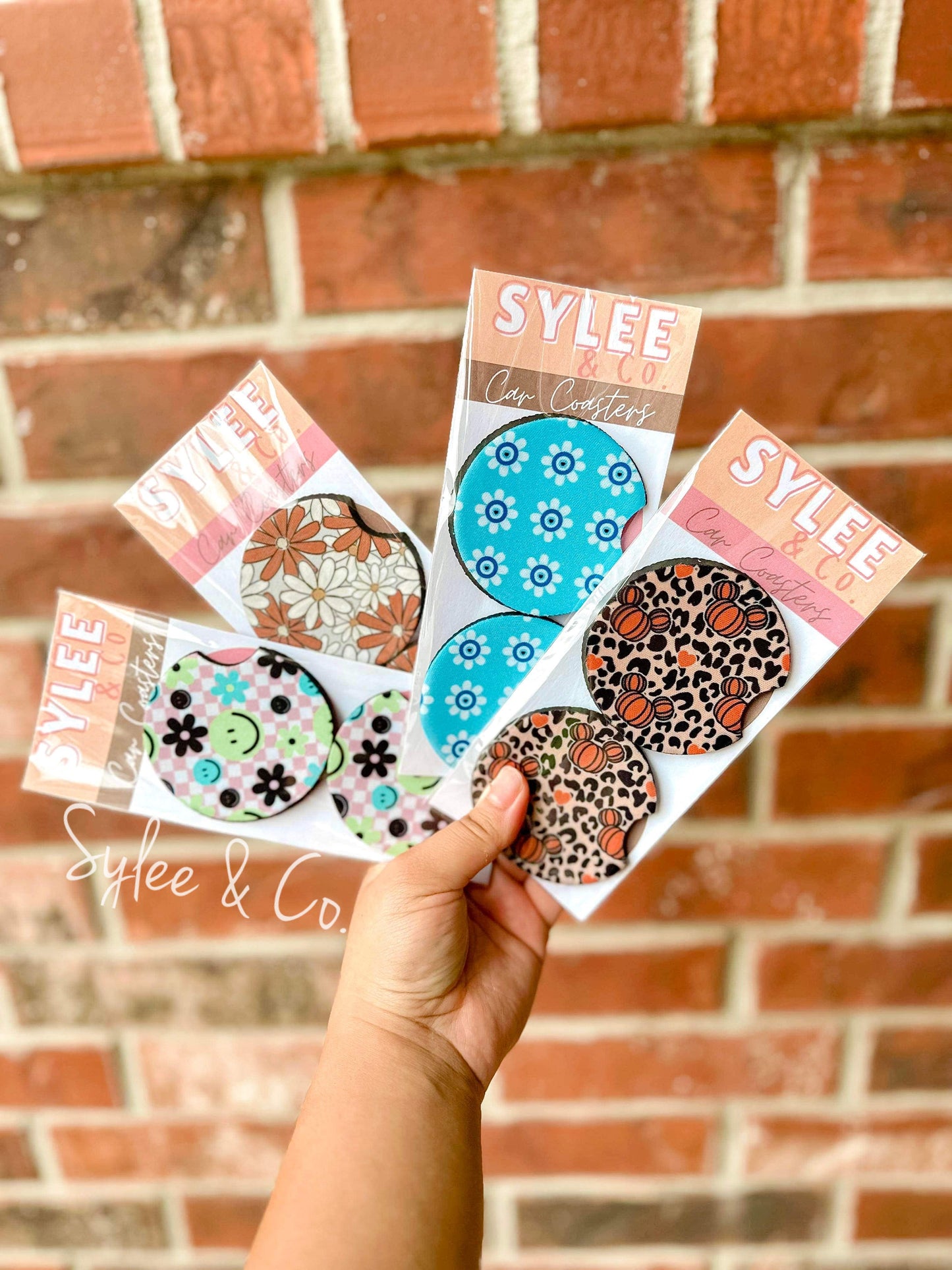 Ojo Daisy Car Coaster