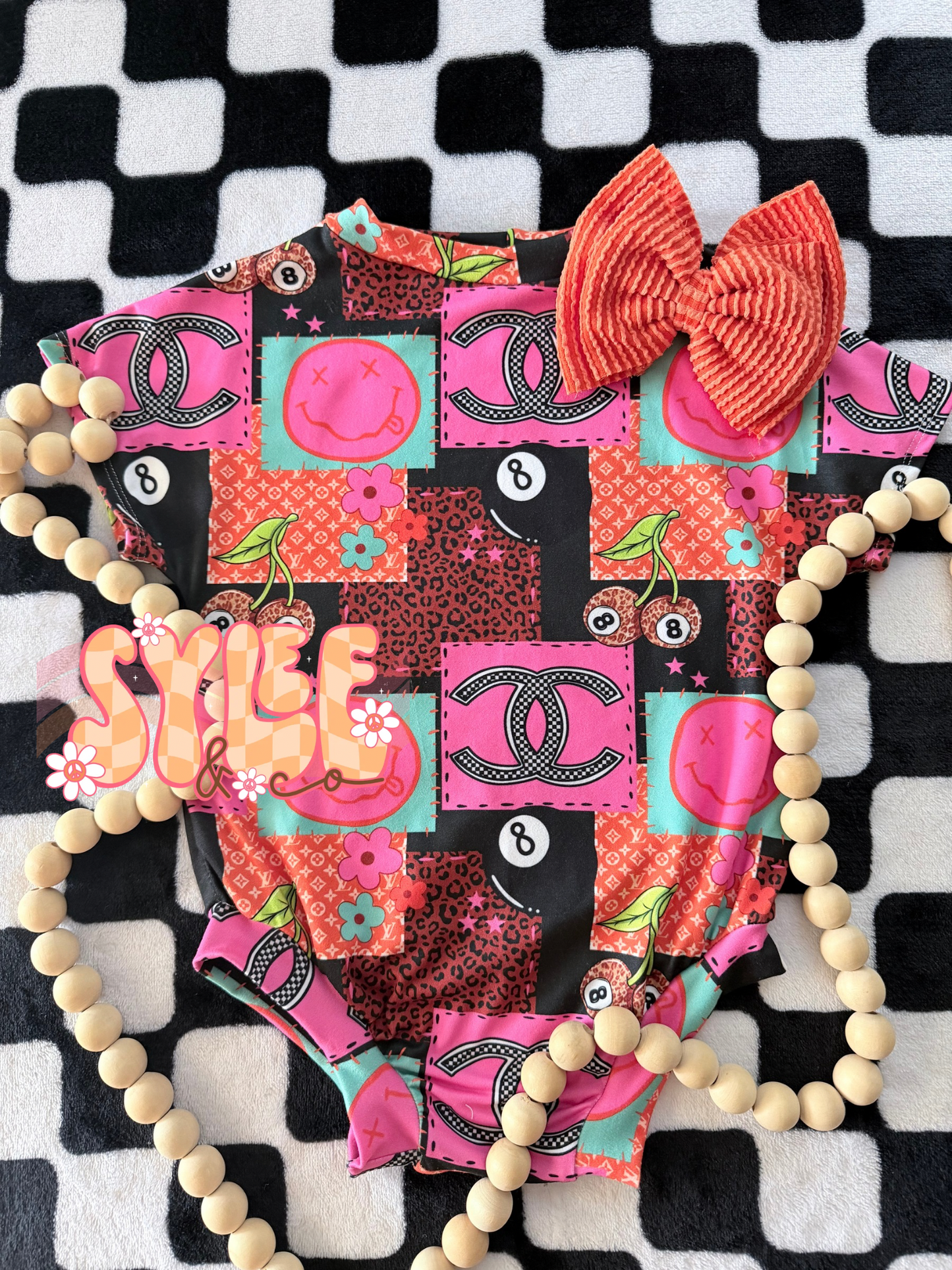 T-Shirt Romper 6/9m
