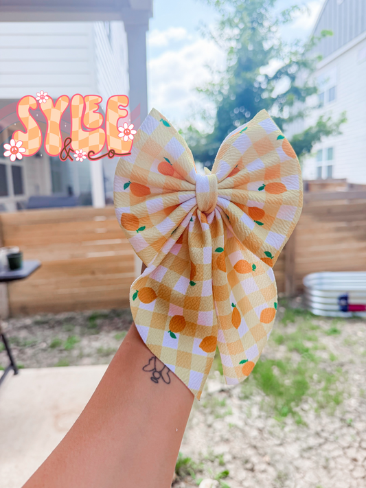 Gingham Lemon