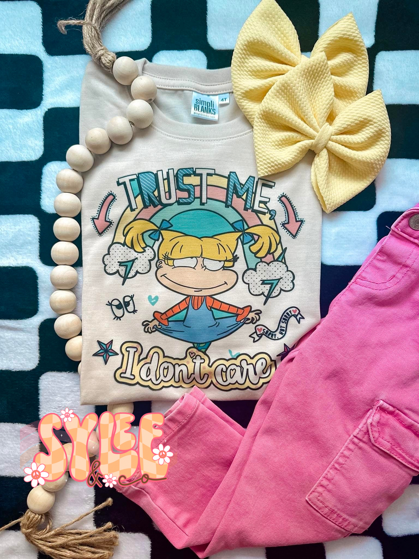 I Don't Care Tee