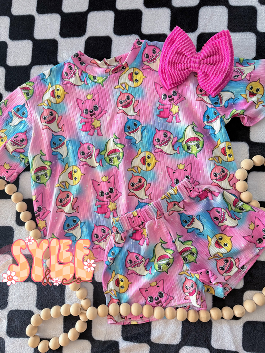 Rainbow Shark Set 18/24m