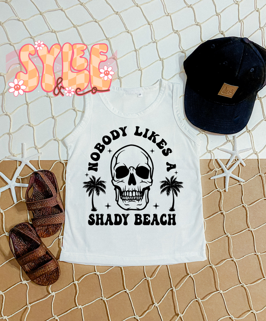 Shady Beach Muscle Tank