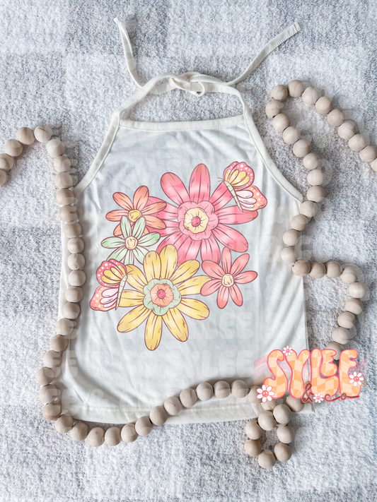 Butterfly Blooms Halter