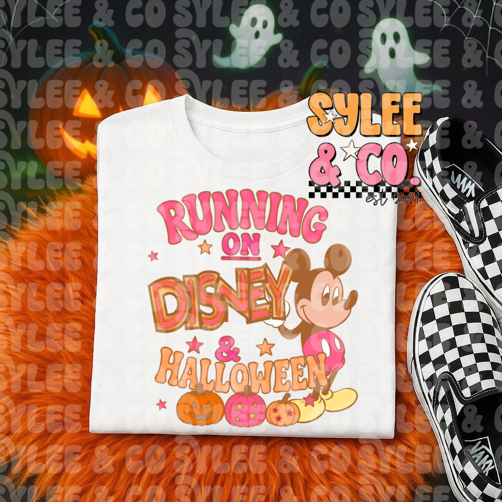 Running on mouse tee