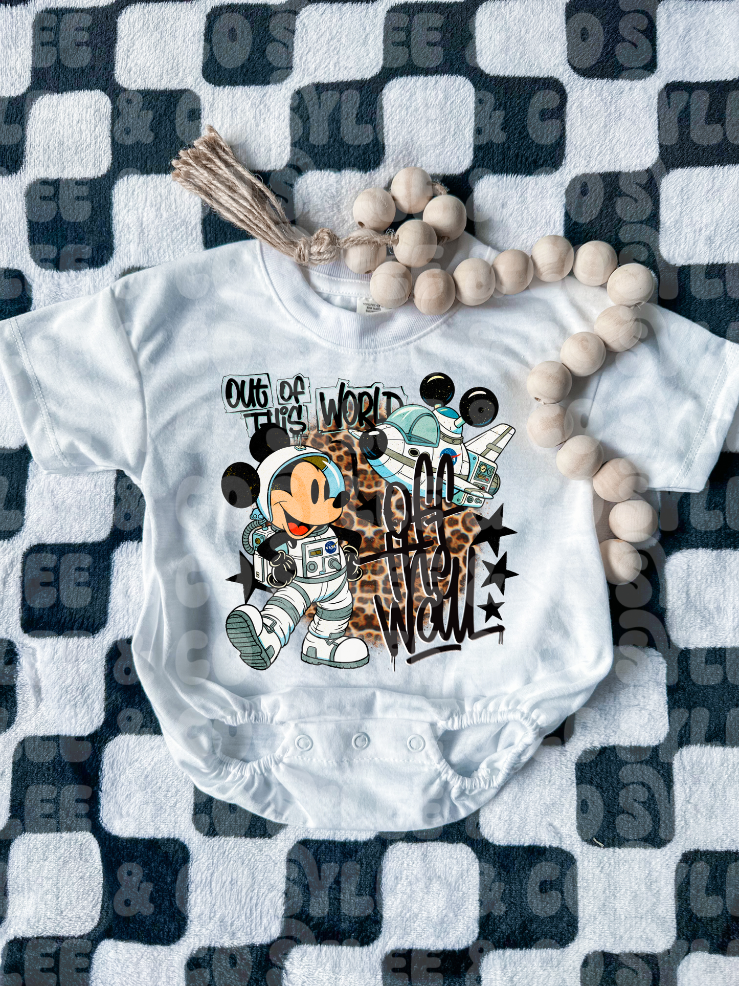 Space Mouse Bubble Romper