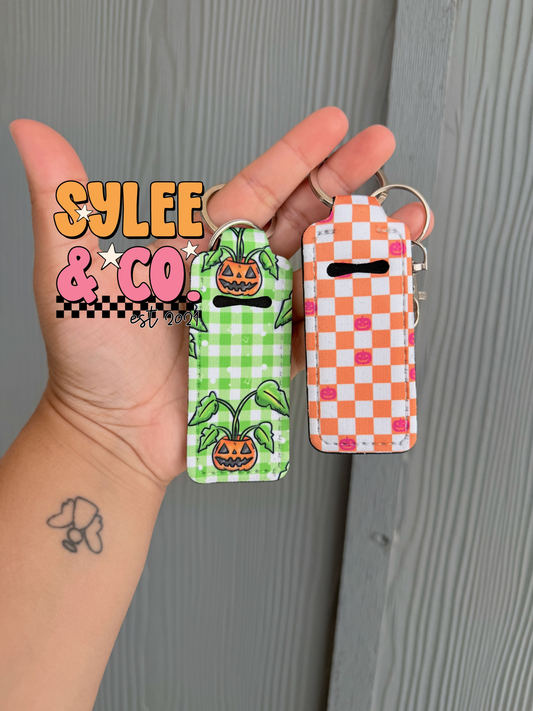 Spooky chapstick holders