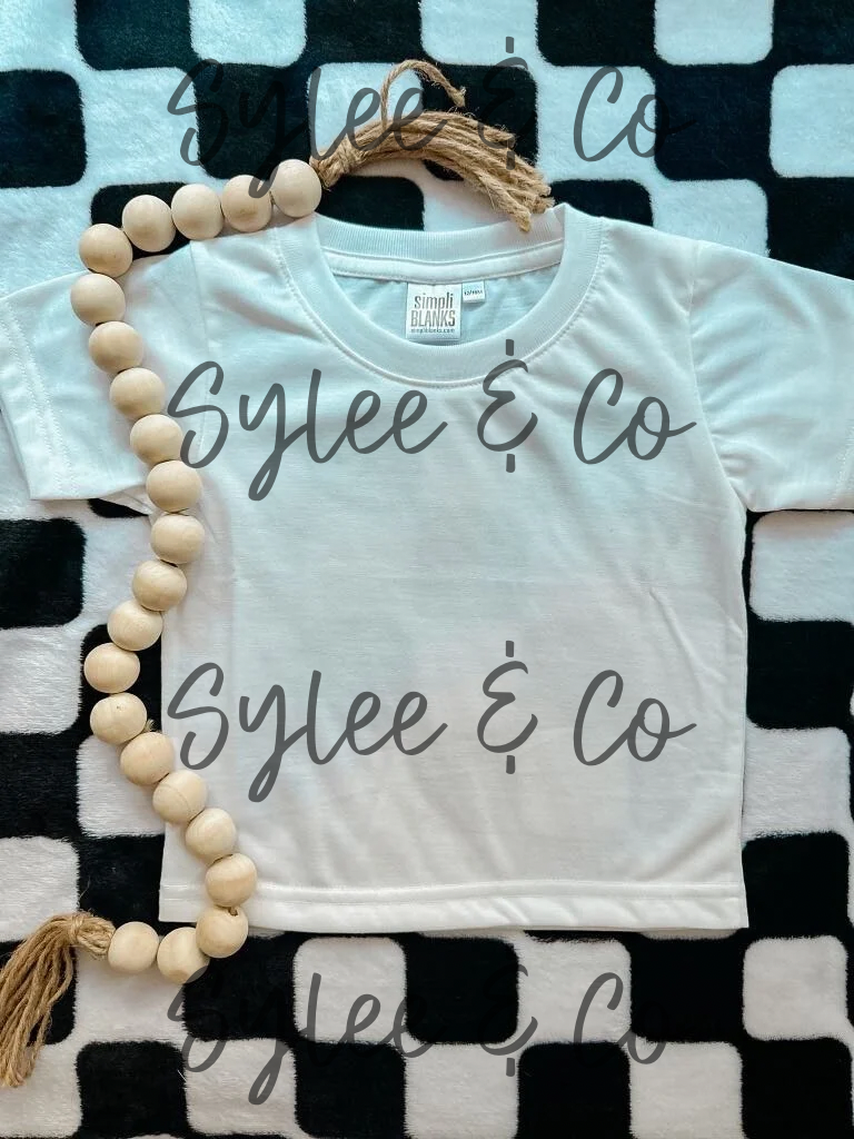 White Tee Mock Up