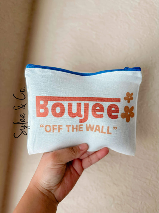 Off The Wall Zipper Pouch Bag
