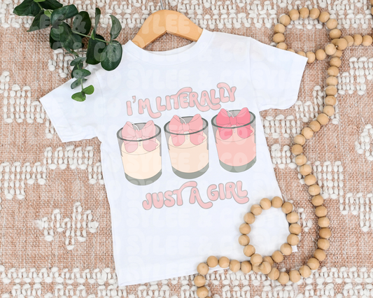 Literally Just A Girl Tee | Adult