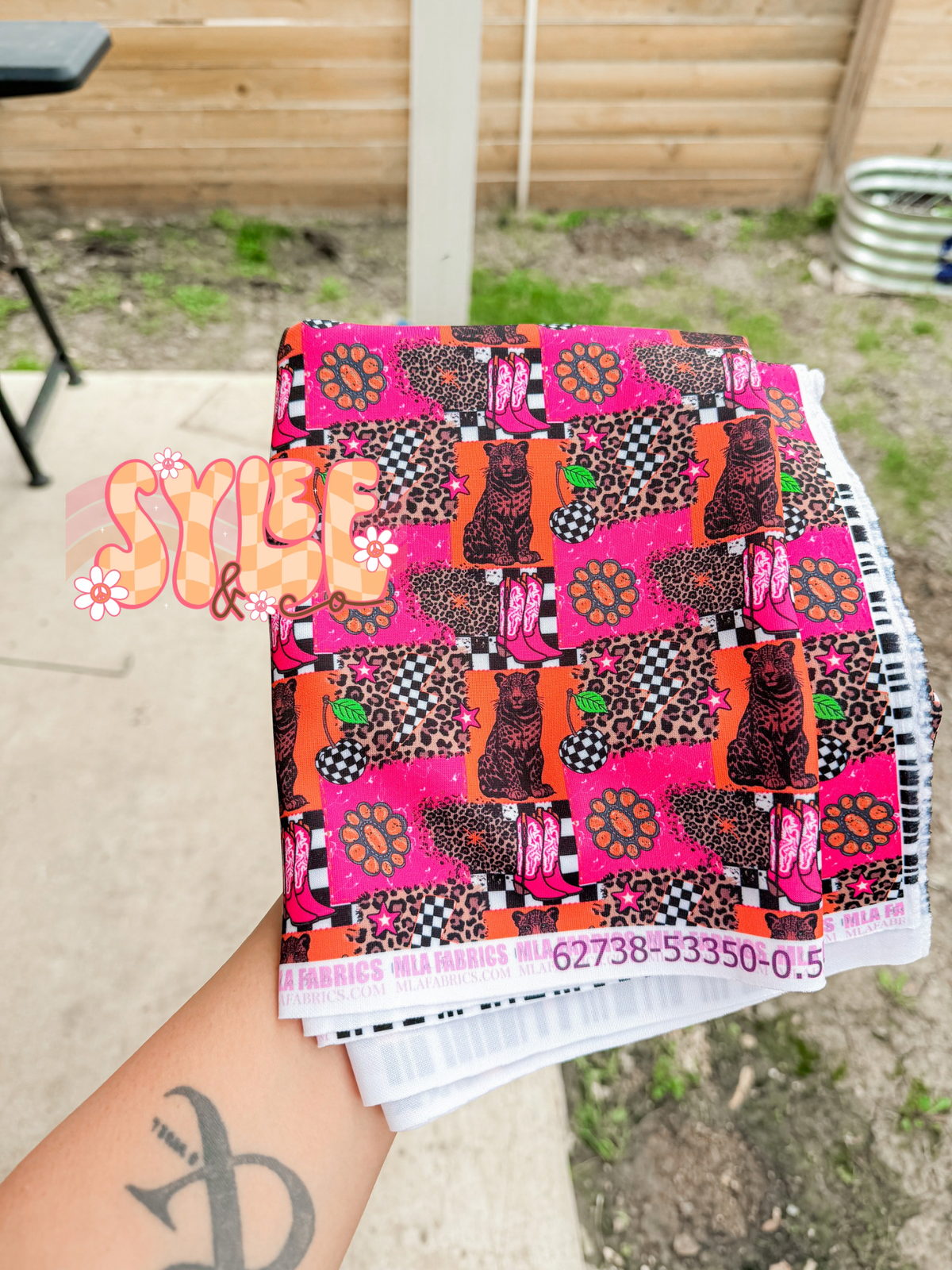Groovy Western Print