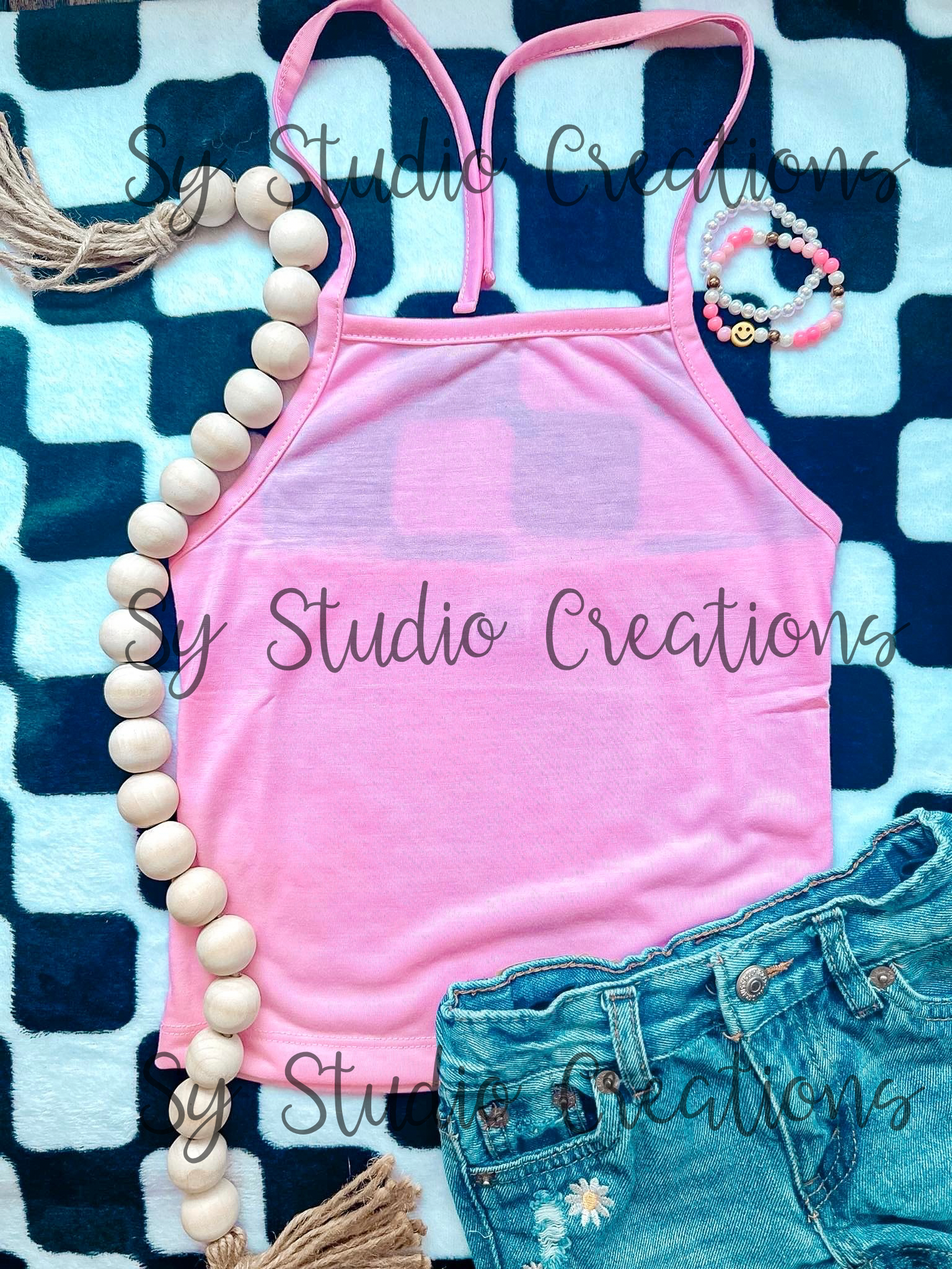 Pink Halter Mock Up Bundle
