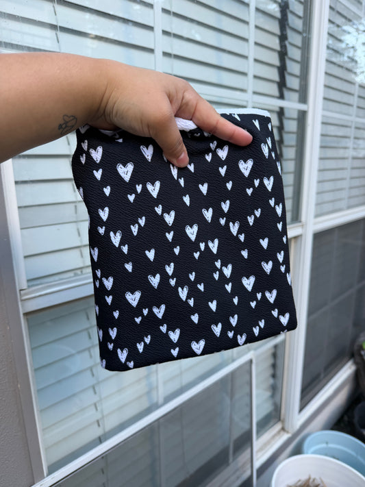 Black & White Hearts