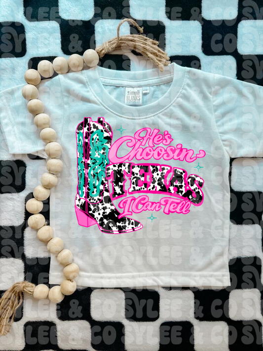 Choosin Texas Tee
