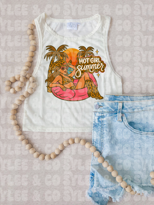 Hot Girl Summer Crop Tank