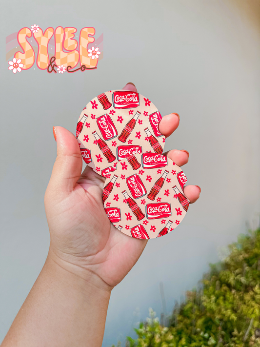 Girly Coke Coasters