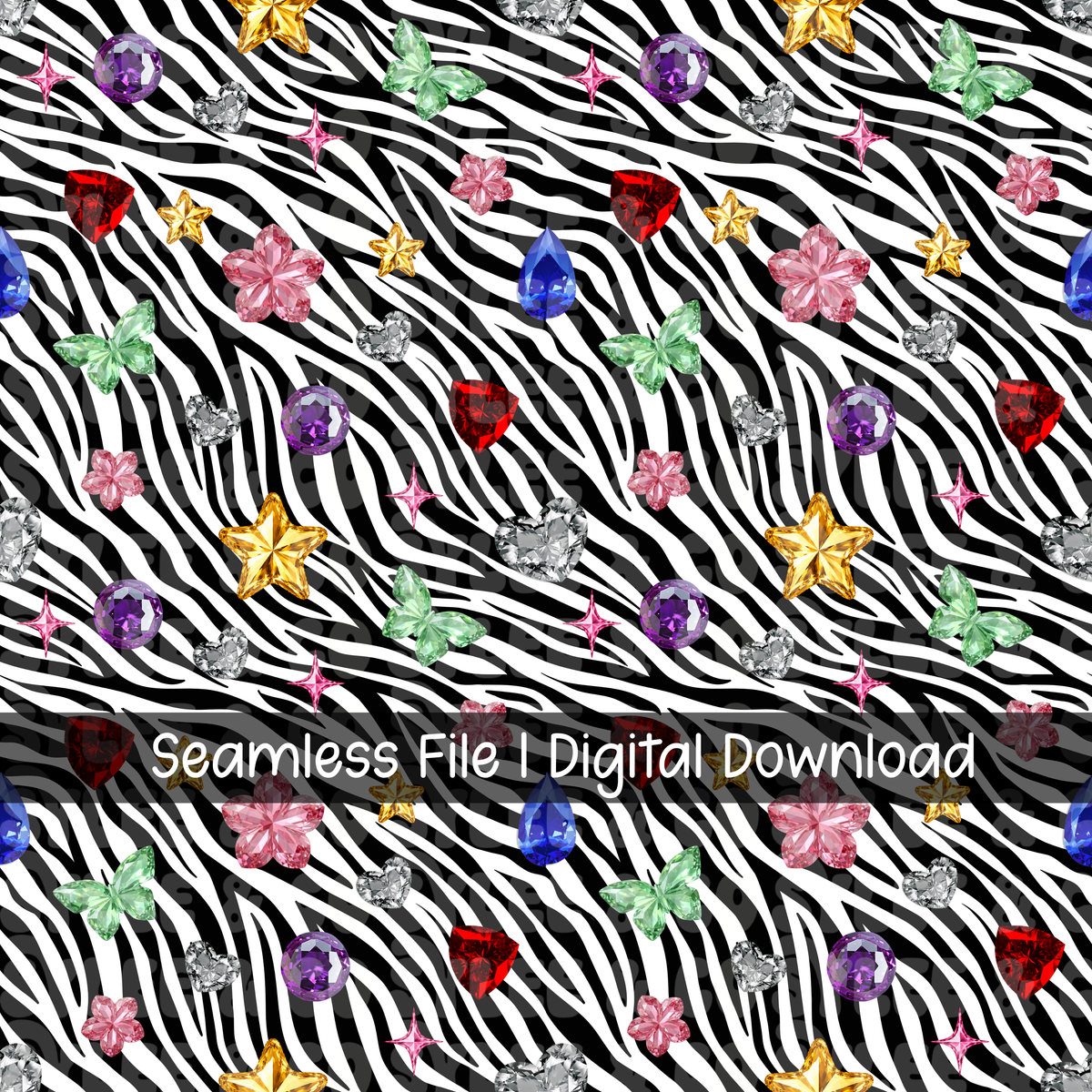 Gemstones Seamless File