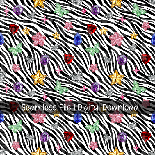 Gemstones Seamless File