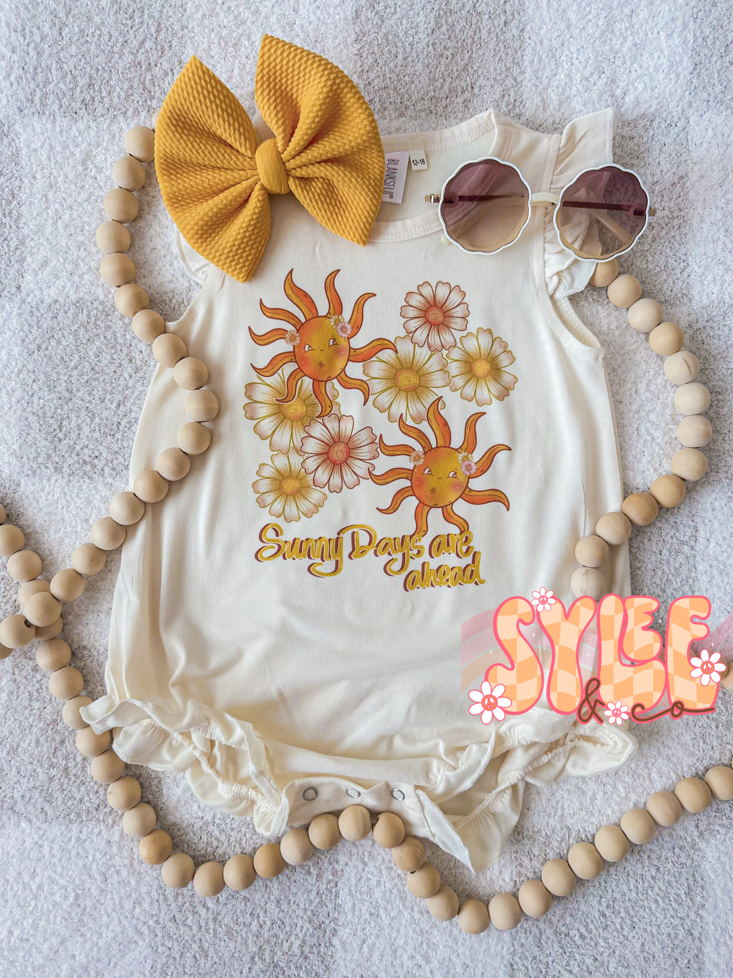 Sunny Days Are Ahead | Flutter Romper