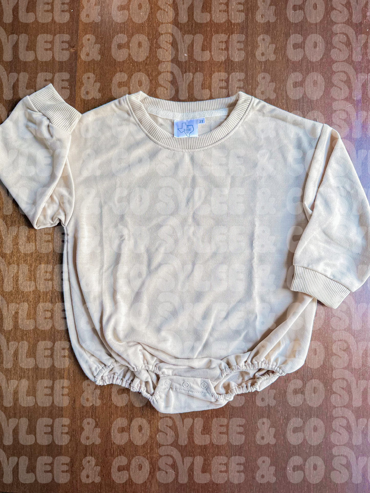 Tan Sweater Romper Mock Up